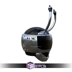 Cosplay STL Files Shadowborg Helmet