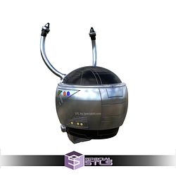 Cosplay STL Files Shadowborg Helmet