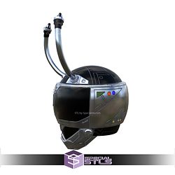 Cosplay STL Files Shadowborg Helmet