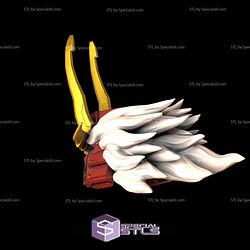 Cosplay STL Files Shingen Takeda Gundam Helmet