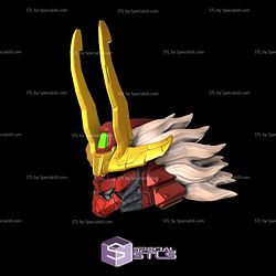 Cosplay STL Files Shingen Takeda Gundam Helmet