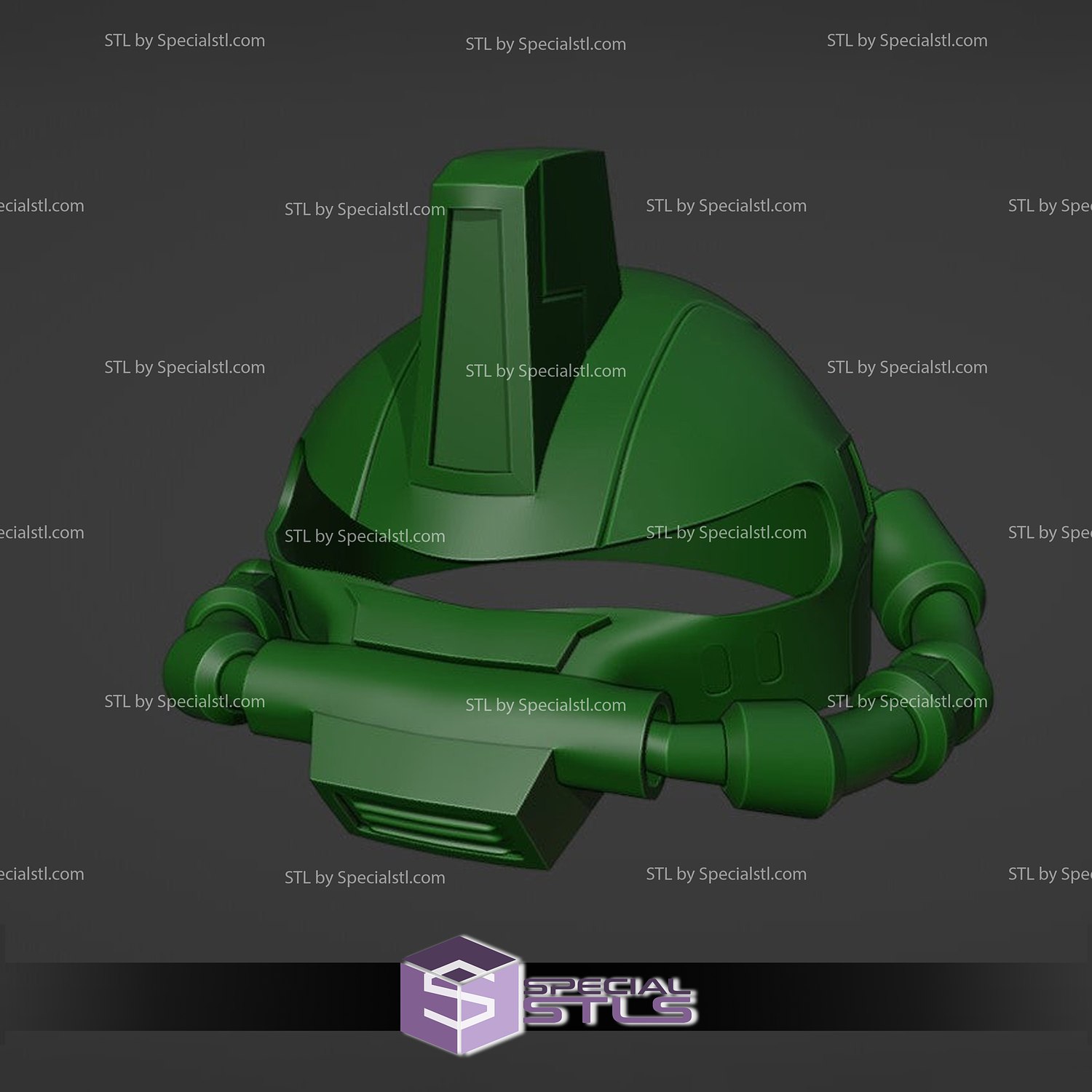 Cosplay STL Files Zaku Helmet Gundam 3D Print Wearable | SpecialSTL