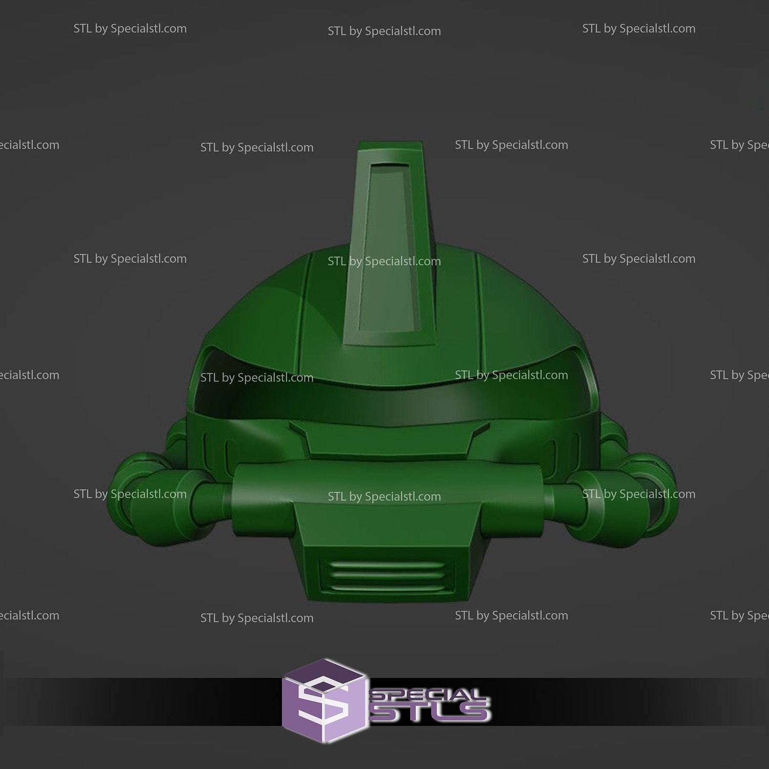 Cosplay STL Files Zaku Helmet Gundam 3D Print Wearable | SpecialSTL