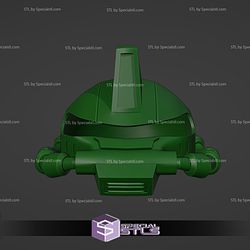 Cosplay STL Files Zaku Helmet Gundam 3D Print Wearable