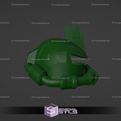 Cosplay STL Files Zaku Helmet Gundam 3D Print Wearable