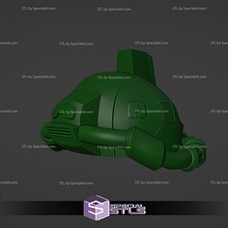 Cosplay STL Files Zaku Helmet Gundam 3D Print Wearable