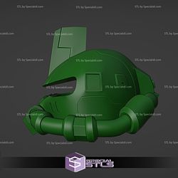 Cosplay STL Files Zaku Helmet Gundam 3D Print Wearable