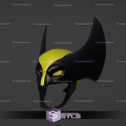 Cosplay STL Files Wolverine Cowl Marvel Capcom 3D Print Wearable