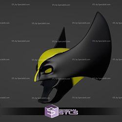 Cosplay STL Files Wolverine Cowl Marvel Capcom 3D Print Wearable