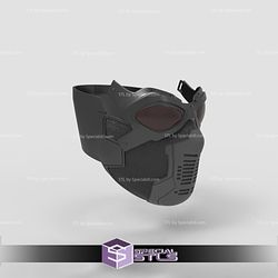 Cosplay STL Files Winter Soldier Mask 3D Print Wearable