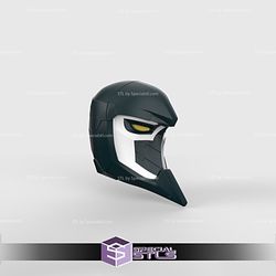 Cosplay STL Files Venom Space Knight Helmet 3D Print Wearable