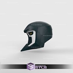 Cosplay STL Files Venom Space Knight Helmet 3D Print Wearable