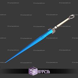 Cosplay STL Files Valkyrie Sword