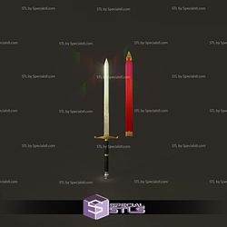 Cosplay STL Files Trunks Sword 3D Print Wearable Dragonball Z