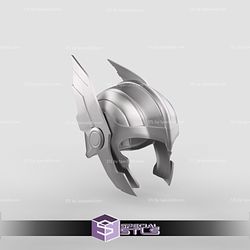 Cosplay STL Files Thor Ragnarok Helmet 3D Print Wearable