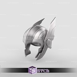 Cosplay STL Files Thor Ragnarok Helmet 3D Print Wearable