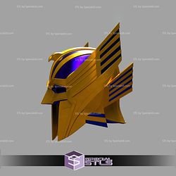 Cosplay STL Files Thor Love and Thunder Helmet 3D Print Wearable
