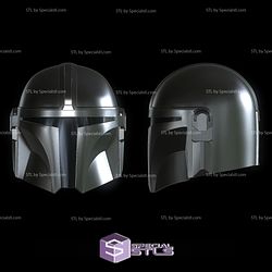 Cosplay STL Files The Mandalorian Helmet Starwars 3D Print Wearable