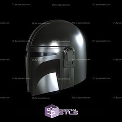 Cosplay STL Files The Mandalorian Helmet Starwars 3D Print Wearable