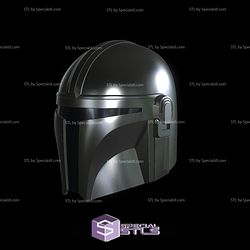 Cosplay STL Files The Mandalorian Helmet Starwars 3D Print Wearable