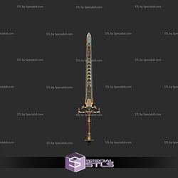 Cosplay STL Files Sword of Night and Flame Elden Ring