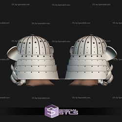 Cosplay STL Files Stormtrooper Samurai Oni Helmet 3D Print Wearable