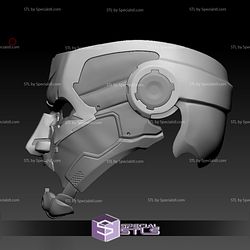 Cosplay STL Files Static X Xero Mask