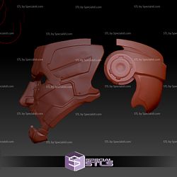 Cosplay STL Files Static X Xero Mask