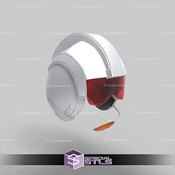 Cosplay STL Files Snow Speeder Pilot Helmet 3D Print Wearable