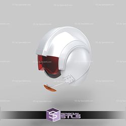 Cosplay STL Files Snow Speeder Pilot Helmet 3D Print Wearable