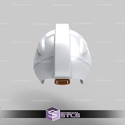 Cosplay STL Files Snow Speeder Pilot Helmet 3D Print Wearable