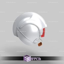 Cosplay STL Files Snow Speeder Pilot Helmet 3D Print Wearable