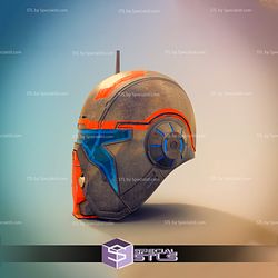 Cosplay STL Files Shae Vizla Mandalorian Helmet Starwars 3D Print Wearable