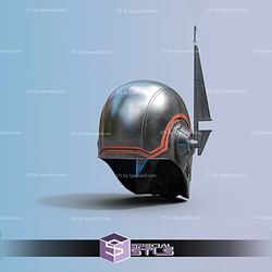 Cosplay STL Files Shae Vizla Mandalorian Helmet Starwars 3D Print Wearable