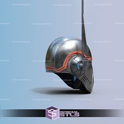 Cosplay STL Files Shae Vizla Mandalorian Helmet Starwars 3D Print Wearable