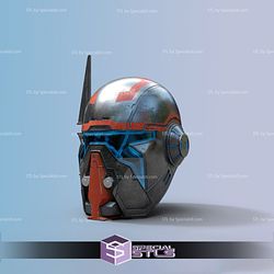 Cosplay STL Files Shae Vizla Mandalorian Helmet Starwars 3D Print Wearable