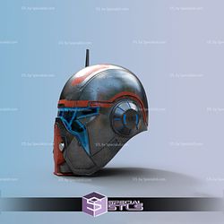 Cosplay STL Files Shae Vizla Mandalorian Helmet Starwars 3D Print Wearable