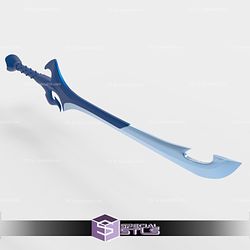 Cosplay STL Files Separated Swords of Power Masters of the Universe 3D Print Wearable