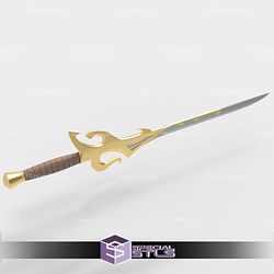 Cosplay STL Files Separated Swords of Power Masters of the Universe 3D Print Wearable