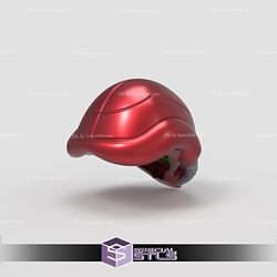 Cosplay STL Files Samus Helmet 3D Print Wearable