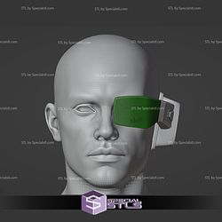 Cosplay STL Files Saiyan Scouter Dragonball 3D Print Wearable
