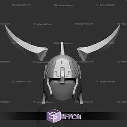 Cosplay STL Files Ronin Warrior Ryo Sanada Helmet