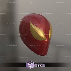 Cosplay STL Files Red Iron Spider Helmet