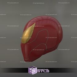 Cosplay STL Files Red Iron Spider Helmet