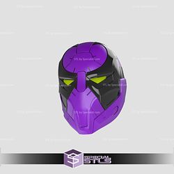 Cosplay STL Files Prowler Helmet Spiderman Video Game 3D Print Wearable