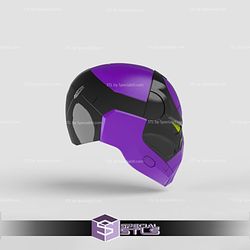 Cosplay STL Files Prowler Helmet Spiderman Video Game 3D Print Wearable