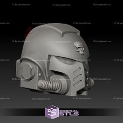 Cosplay STL Files Primaris Space Marine Helmet