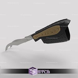 Cosplay STL Files Prey Predator Wrist Blades 3D Print Wearable