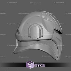 Cosplay STL Files Predalorian Helmet