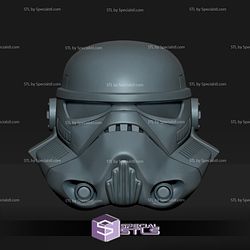Cosplay STL Files Phase Zero Dark Trooper Helmet Starwars 3D Print Wearable